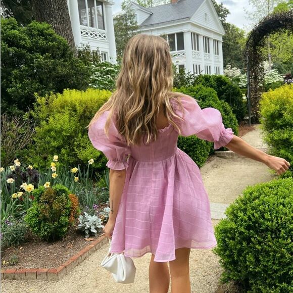 Storia puff sleeve dress - Picture 6 of 13